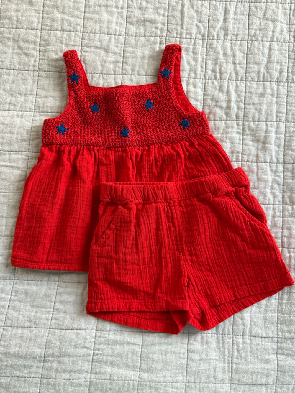 Cat & Jack Red Girls' Summer Top